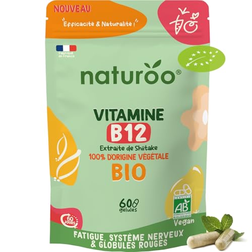 Naturoo Vitamine B12 Bio 60 gélules